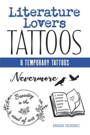 Literature Lovers Tattoos de Kayleigh Zackiewicz