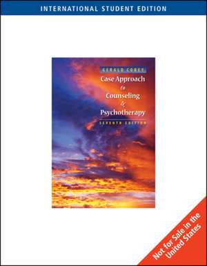 Case Approach to Counseling and Psychotherapy de Gerald Corey