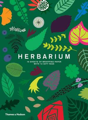 Herbarium Gift Wrap de Caz Hildebrand