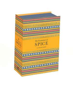 The Grammar of Spice Notecards de Caz Hildebrand