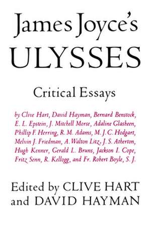 Joyces Ulysses/Essays de Hart