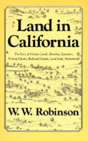 Land in California de Robinson