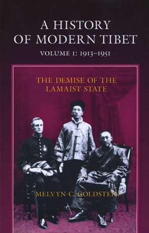 History of Modern Tibet (Paper) de Goldstein