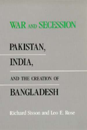 War and Secession de Richard Sisson