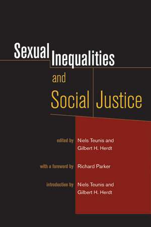 Sexual Inequalities and Social Justice de Niels Teunis