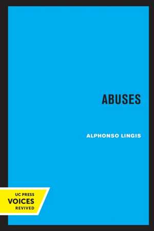 Abuses de Alphonso Lingis