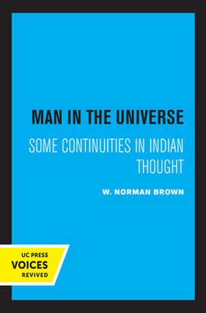 Man in the Universe de W. Norman Brown