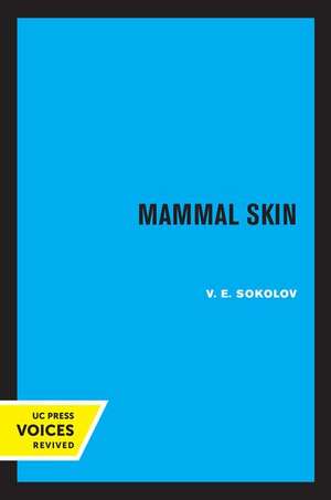 Mammal Skin de V.e. Sokolov