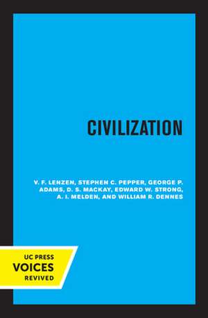 Civilization de V. F. Lenzen