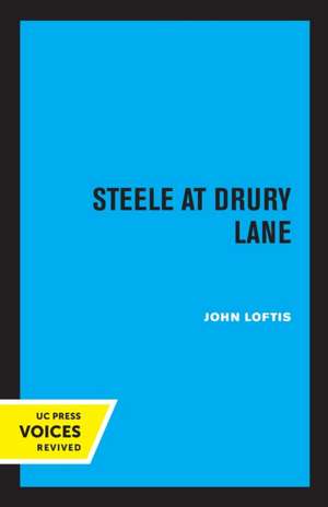 Steele at Drury Lane de John Loftis