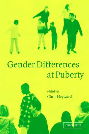 Gender Differences at Puberty de Chris Hayward