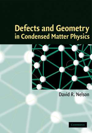 Defects and Geometry in Condensed Matter Physics de David R. Nelson