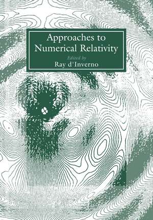 Approaches to Numerical Relativity de Ray D'Inverno