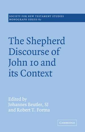 The Shepherd Discourse of John 10 and its Context de Johannes Beutler