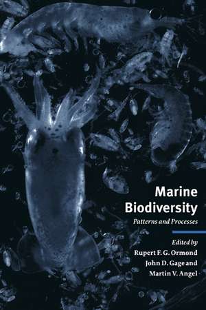 Marine Biodiversity: Patterns and Processes de Rupert F. G. Ormond