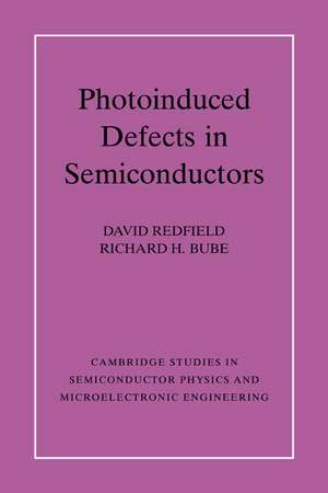 Photo-induced Defects in Semiconductors de David Redfield