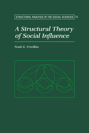 A Structural Theory of Social Influence de Noah E. Friedkin