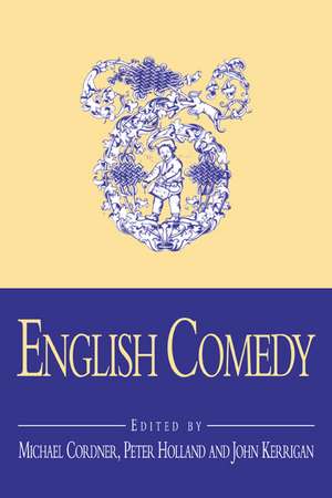 English Comedy de Michael Cordner