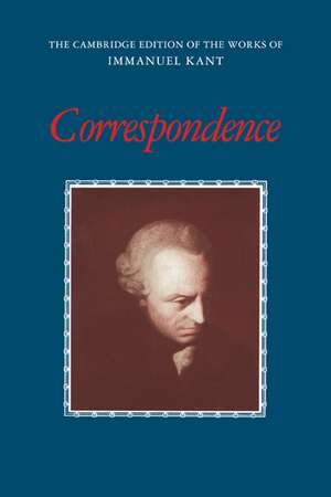 Correspondence de Immanuel Kant