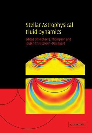 Stellar Astrophysical Fluid Dynamics de Michael J. Thompson