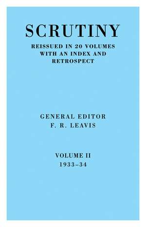 Scrutiny de F. R. Leavis