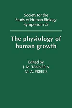 The Physiology of Human Growth de James Mourilyan Tanner