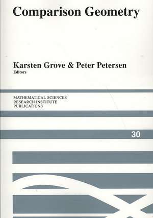 Comparison Geometry de Karsten Grove