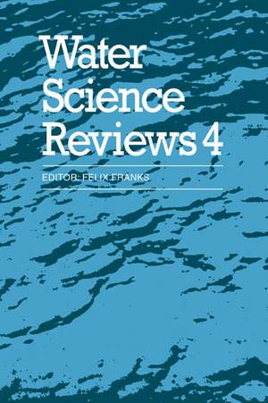 Water Science Reviews 4: Volume 4: Hydration Phenomena in Colloidal Systems de Felix Franks