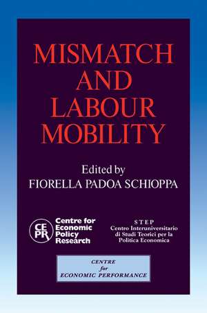 Mismatch and Labour Mobility de Fiorella Padoa Schioppa