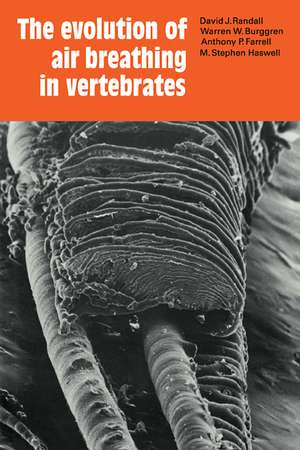 The Evolution of Air Breathing in Vertebrates de David J. Randall