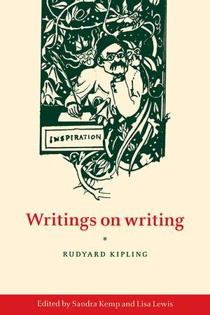 Writings on Writing de Rudyard Kipling