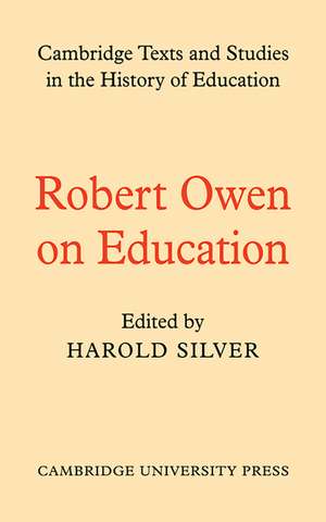 Robert Owen on Education de Robert Owen