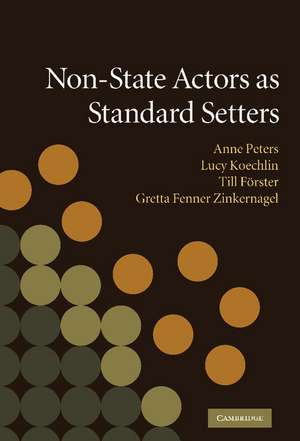 Non-State Actors as Standard Setters de Anne Peters