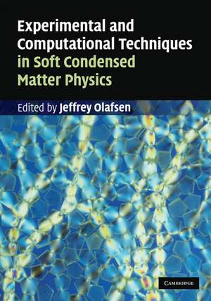 Experimental and Computational Techniques in Soft Condensed Matter Physics de Jeffrey Olafsen