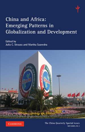 China and Africa: Volume 9: Emerging Patterns in Globalization and Development de Julia C. Strauss