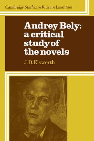 Audrey Bely: A Critical Study of the Novels de J. D. Elsworth