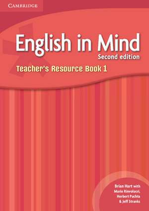 English in Mind Level 1 Teacher's Resource Book de Brian Hart