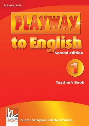 Playway to English Level 1 Teacher's Book de Günter Gerngross