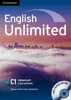 English Unlimited Advanced Coursebook with e-Portfolio de Adrian Doff