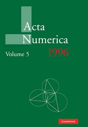 Acta Numerica 1996: Volume 5 de Arieh Iserles