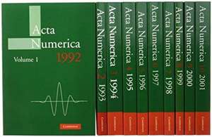 Acta Numerica 10 Volume Paperback Set de Arieh Iserles