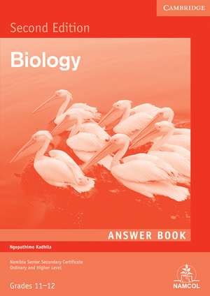 NSSC Biology Student's Answer Book de N. Kadhila