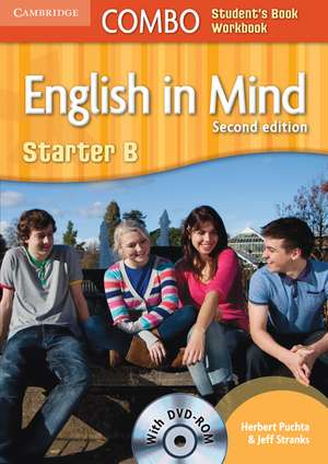 English in Mind Starter B Combo B with DVD-ROM de Herbert Puchta