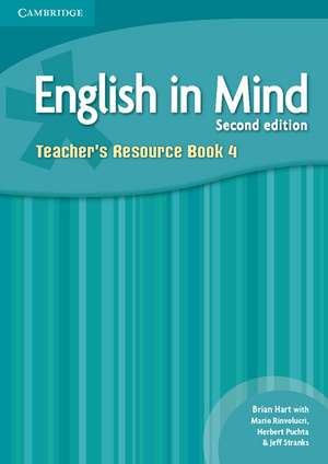 English in Mind Level 4 Teacher's Resource Book de Brian Hart