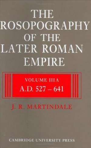 PROSOPOGRAPHY OF THE LATER ROM