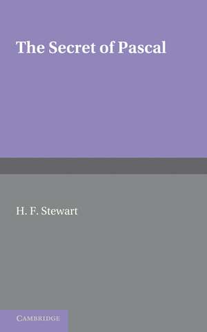 The Secret of Pascal de H. F. Stewart