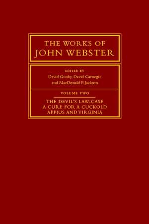 The Works of John Webster de John Webster