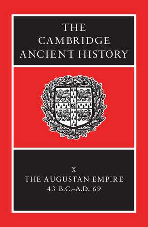 The Cambridge Ancient History de Alan K. Bowman