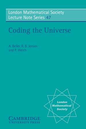 Coding the Universe de A. Beller