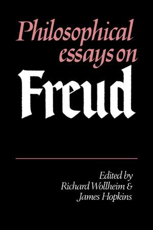 Philosophical Essays on Freud de Richard Wollheim